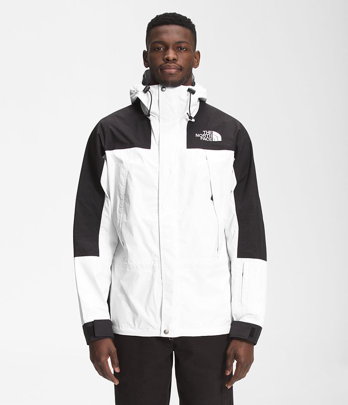 The North Face Regenjas Heren K2rm Dryvent™ SIVA24096 - Wit/Zwart